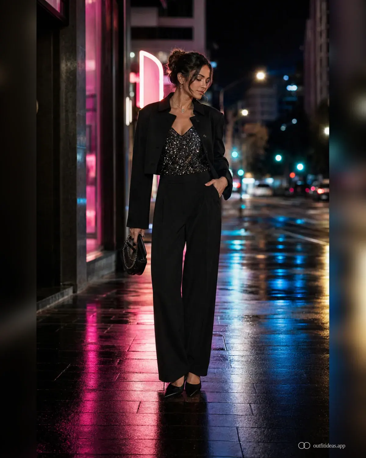 club outfit ideas weather-aware outfit with a complete outfit, practical shoes, and scene-ready accessories