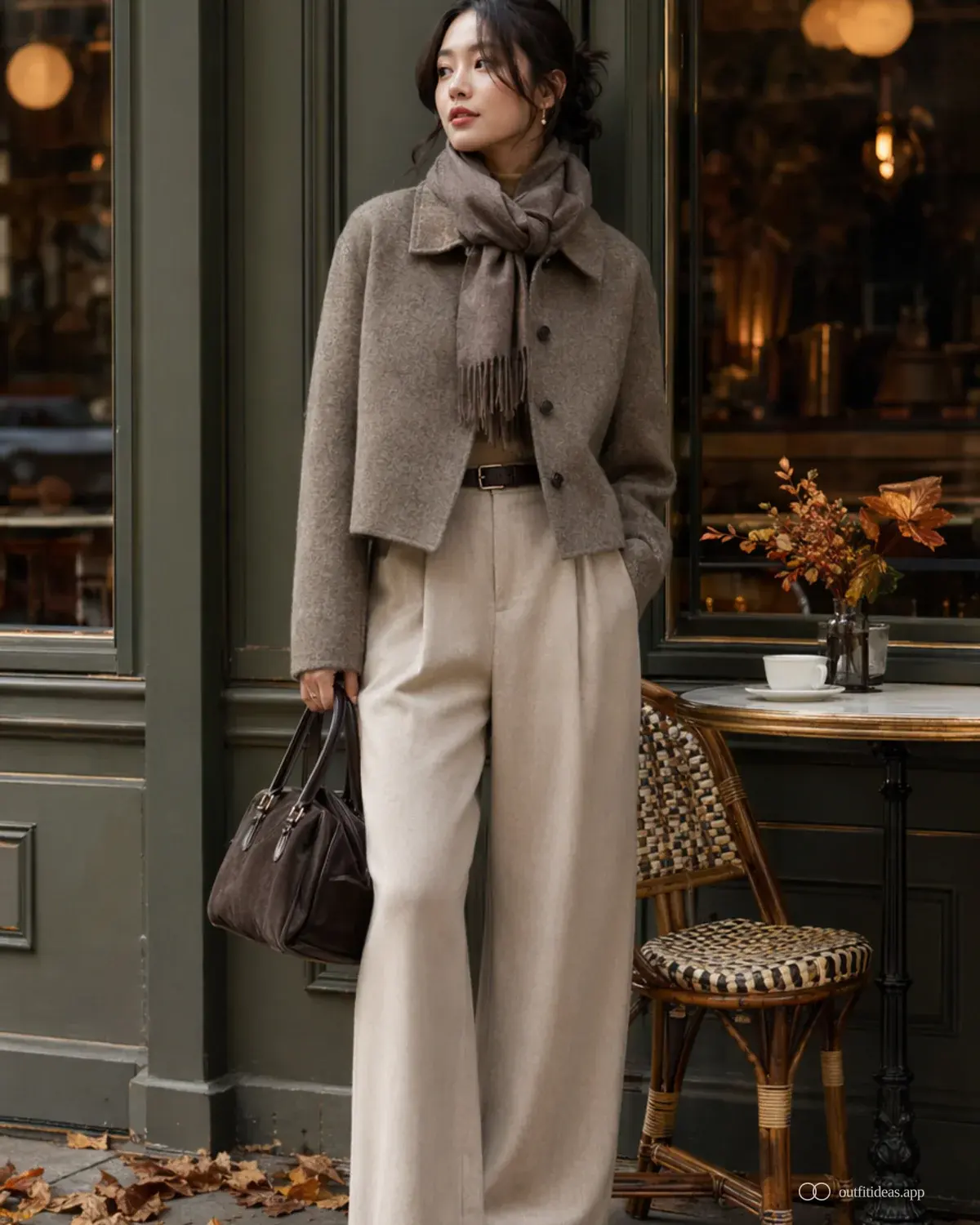 fall outfit ideas easy day outfit with full outfit styling, practical footwear, and scene-ready accessories