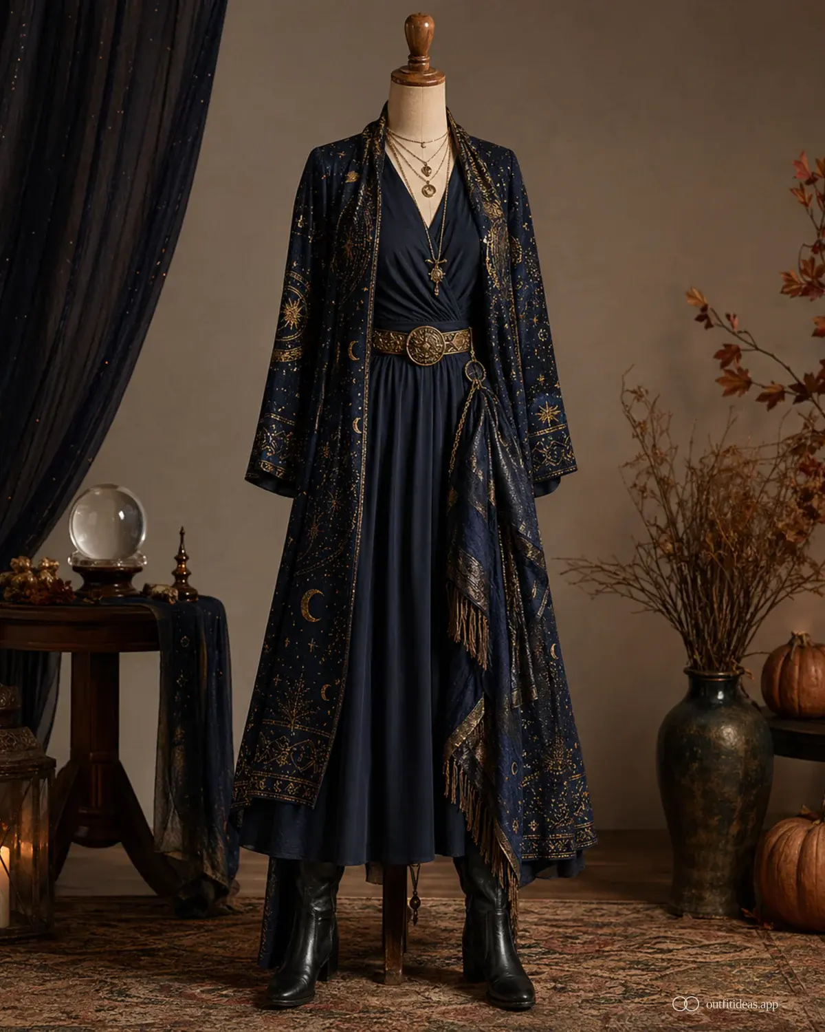halloween costume ideas core look with a complete outfit, practical shoes, and scene-ready accessories