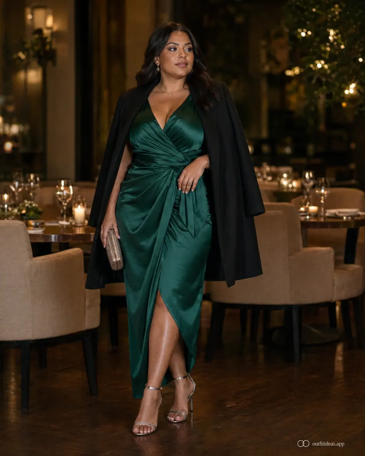 holiday outfit ideas polished formula with a complete outfit, practical shoes, and scene-ready accessories