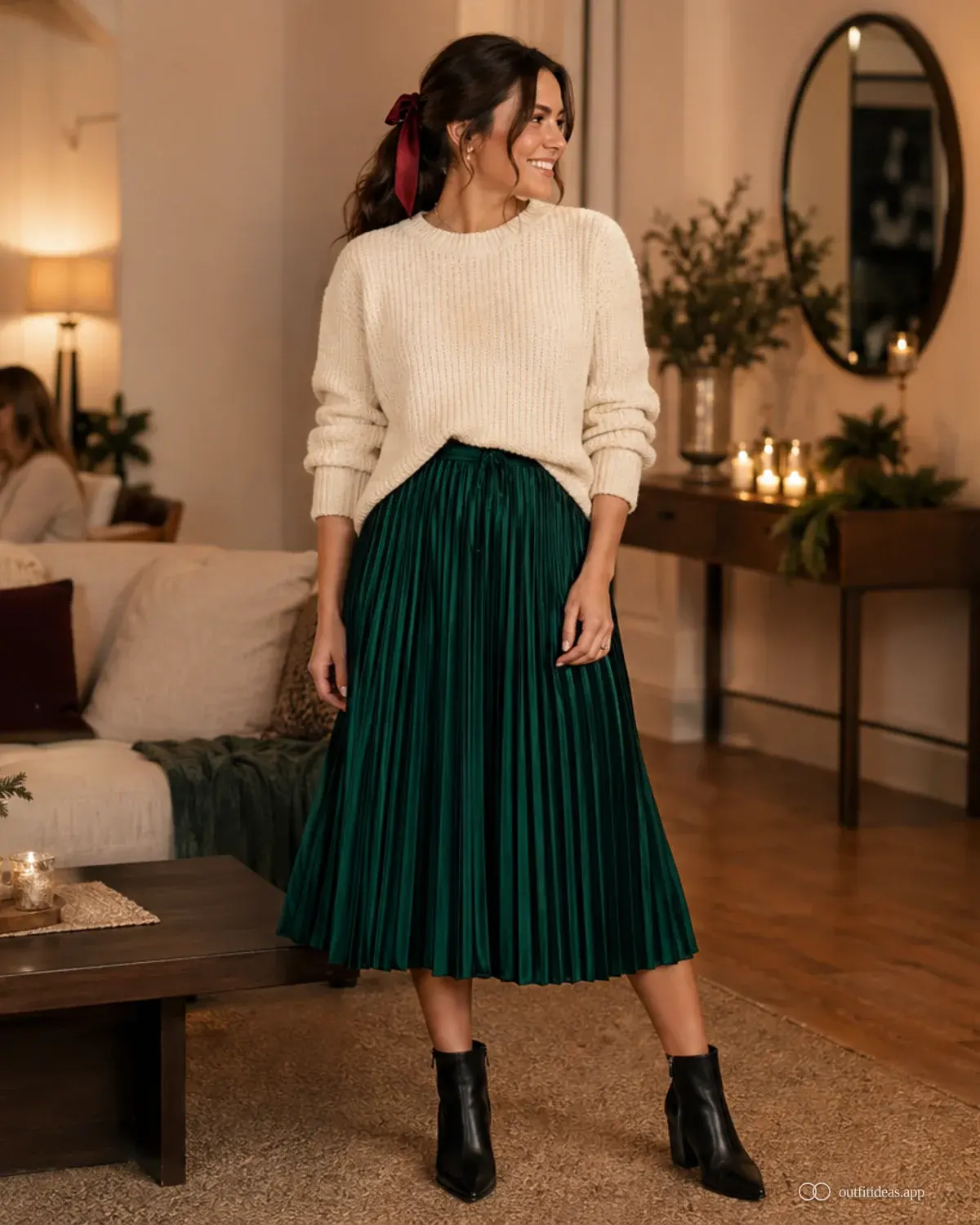 holiday outfit ideas weather-aware outfit with a complete outfit, practical shoes, and scene-ready accessories